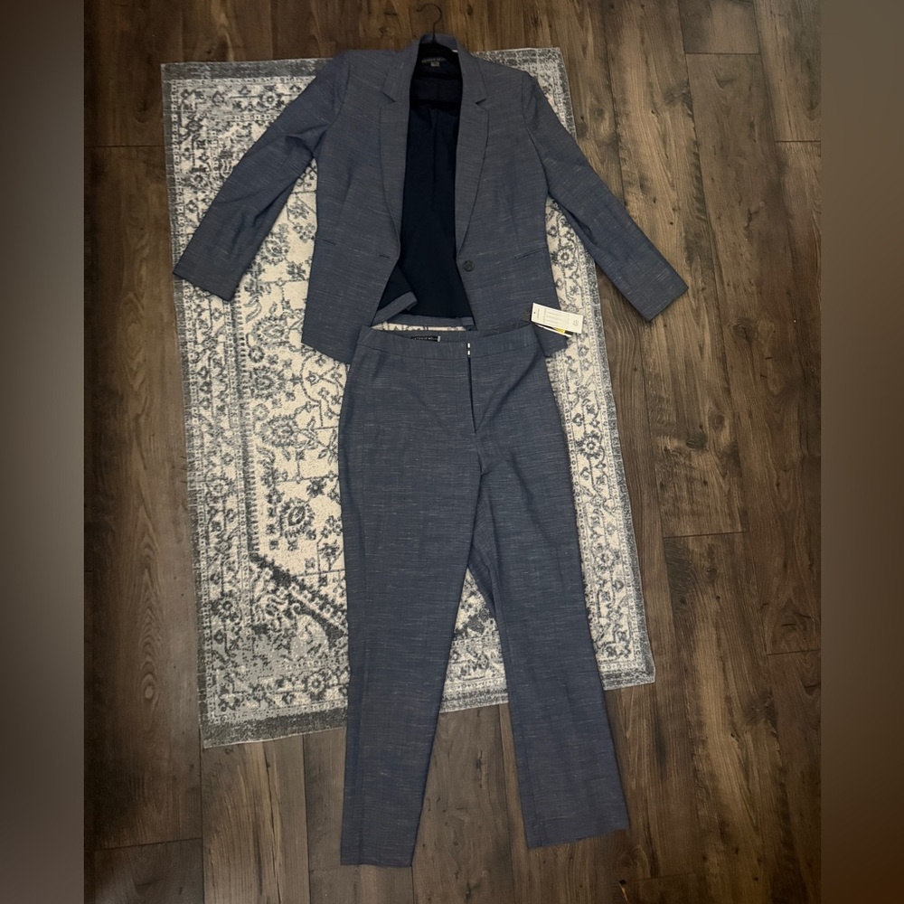 ANTONIO MELANI Charcoal Suit Blazer and Pants